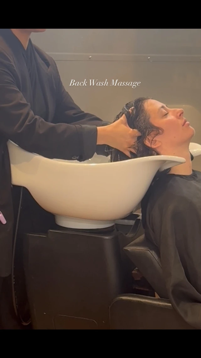 the best part of any appointment?relax & feel rejuvenated at the backwash 💌